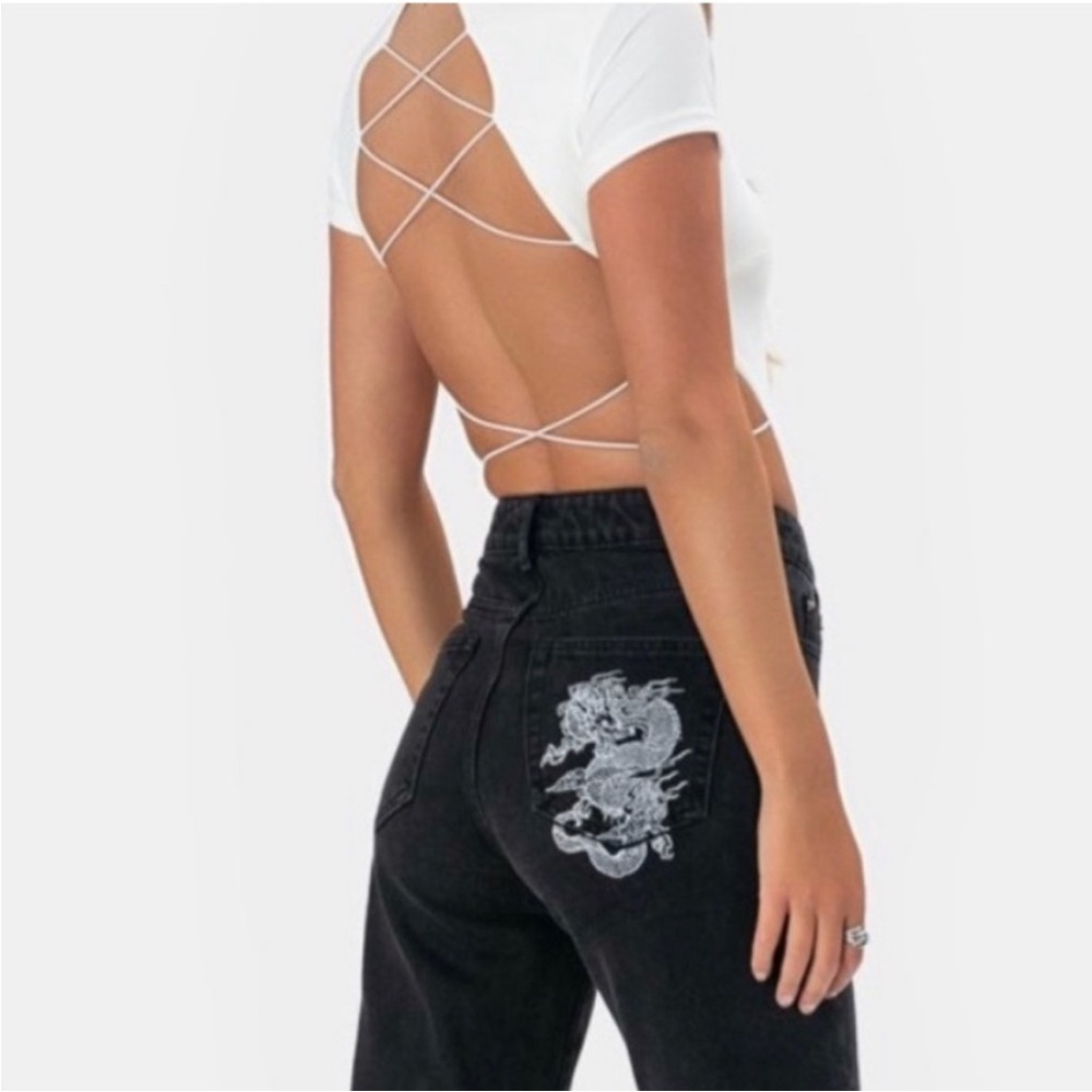 NWT Adika Conner Bodysuit in White